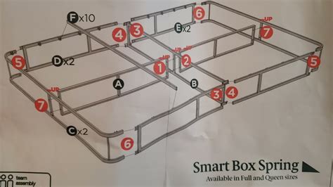 metal box spring instructions|zinus metal box springs.